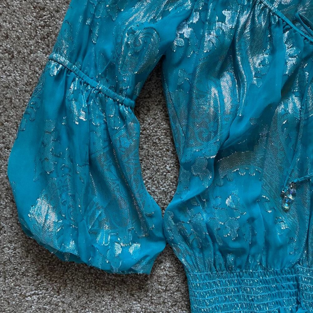 Cache Silk Blouse - Picture 3 of 4